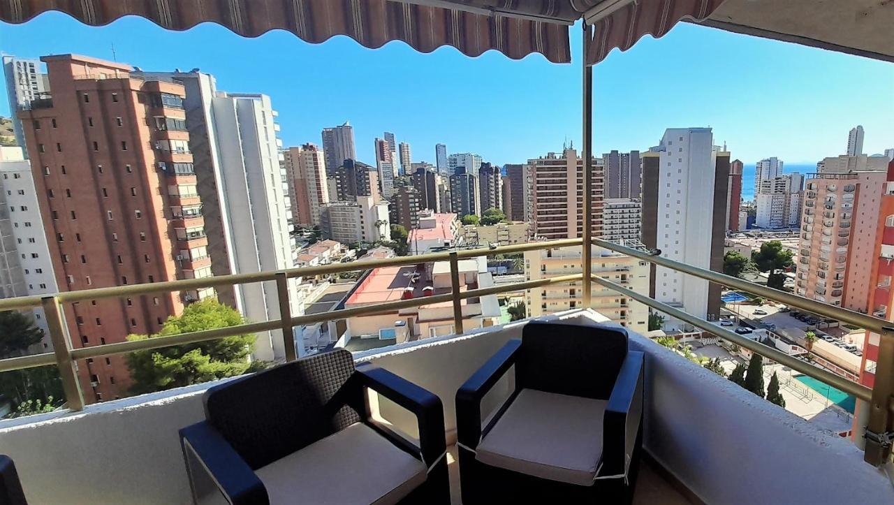 Agustina Apartment In Rincon De Loix -Free Parking, Wi-Fi, Pool, New Air Conditioning, Sea View Benidorm Eksteriør billede
