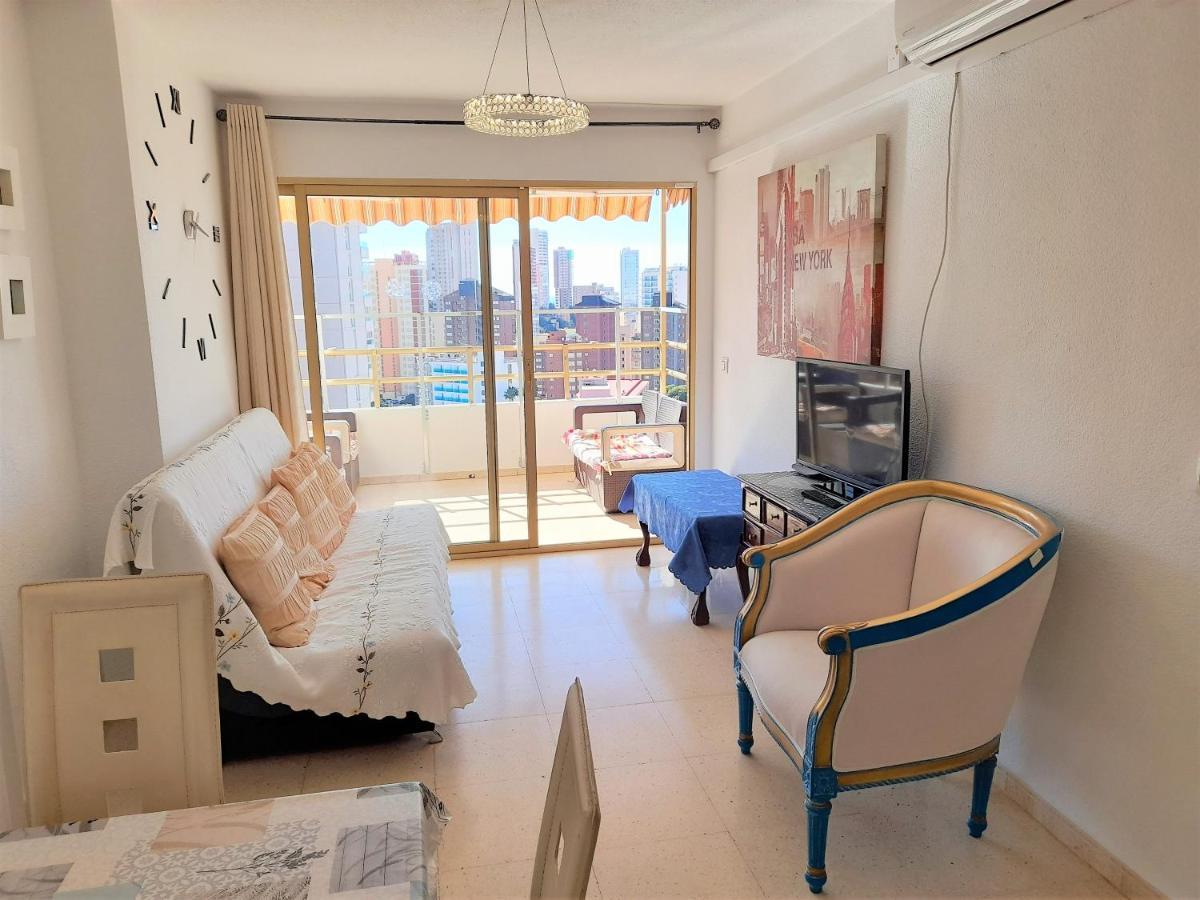 Agustina Apartment In Rincon De Loix -Free Parking, Wi-Fi, Pool, New Air Conditioning, Sea View Benidorm Eksteriør billede